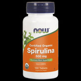 Eco Spirulina 500 MG 100 Tabletter NOW FOODS